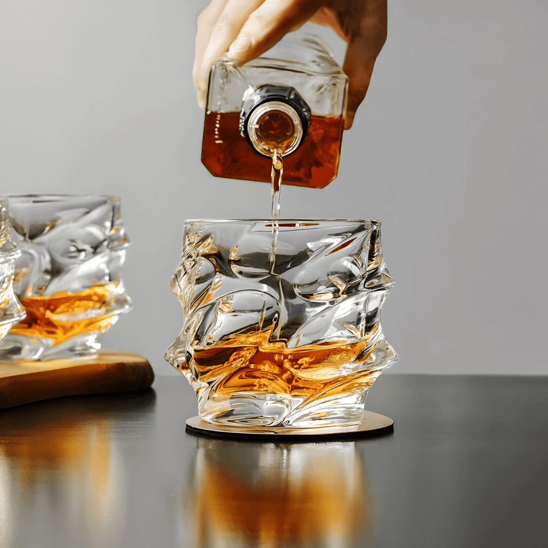 Arashi Japanese Crystal Whiskey Glass