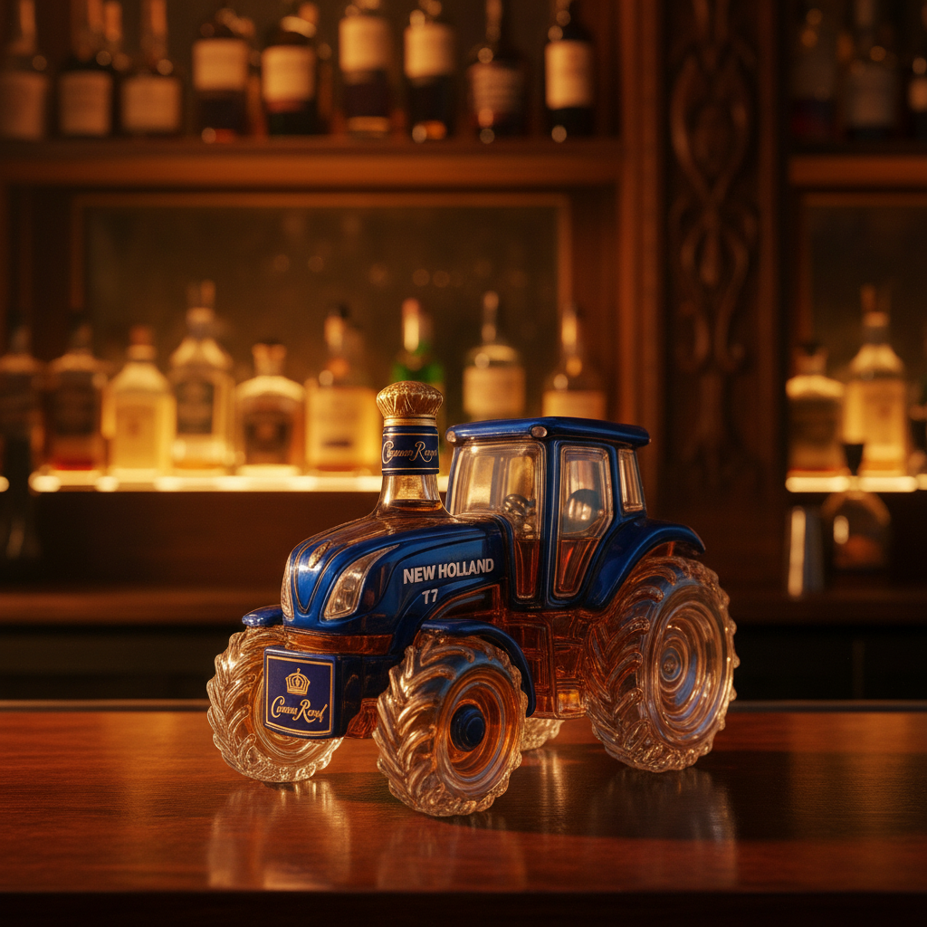 Whiskey Decanter - New Holland T7