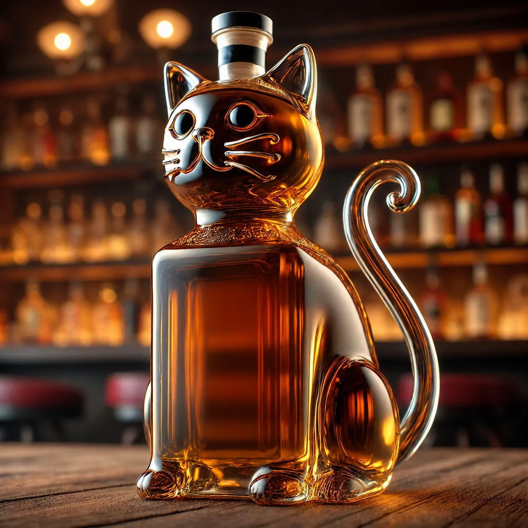 Cat Edition - Whisky Decanter