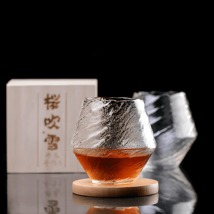 Yume Japanese Crystal Whiskey Glass