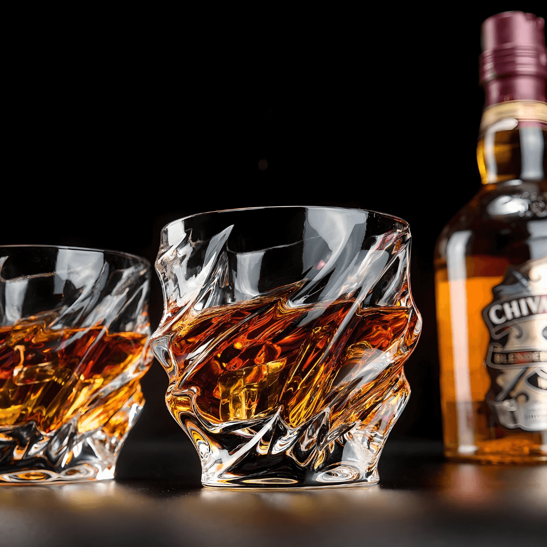 Nami Japanese Crystal Whiskey Glass