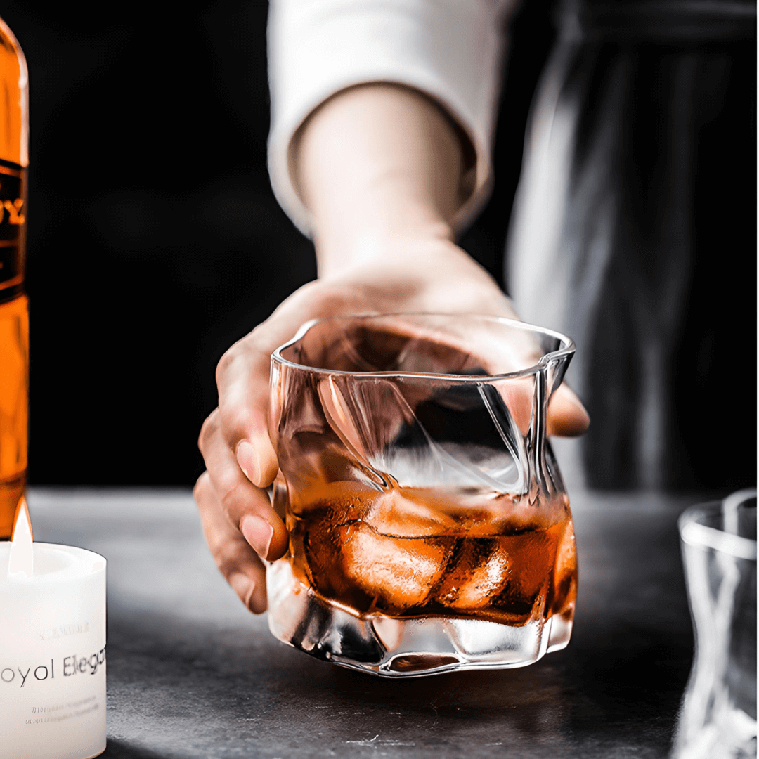 Hoshi Japanese Crystal Whiskey Glass