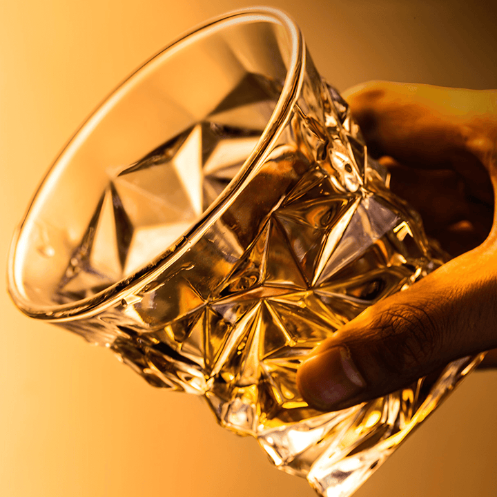 Kaze Japanese Crystal Whiskey Glass
