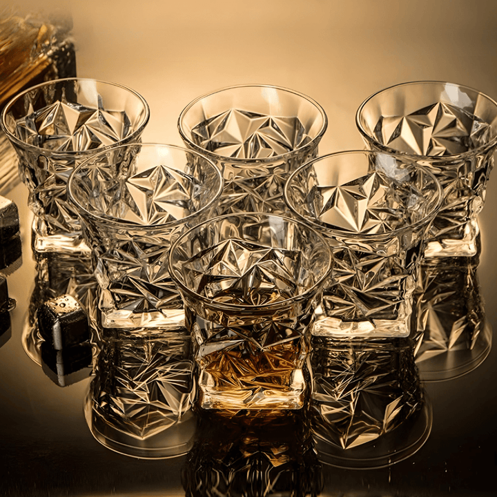 Kaze Japanese Crystal Whiskey Glass