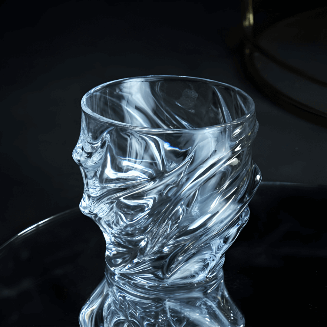 Nami Japanese Crystal Whiskey Glass