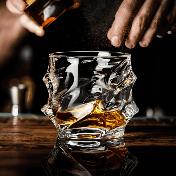 Arashi Japanese Crystal Whiskey Glass