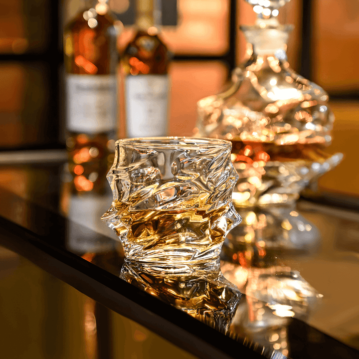 Arashi Japanese Crystal Whiskey Glass