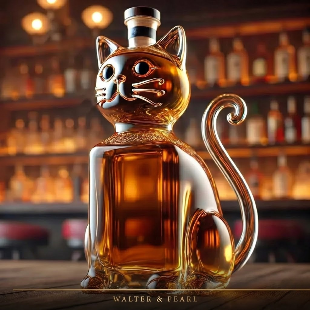 Cat Edition - Whisky Decanter