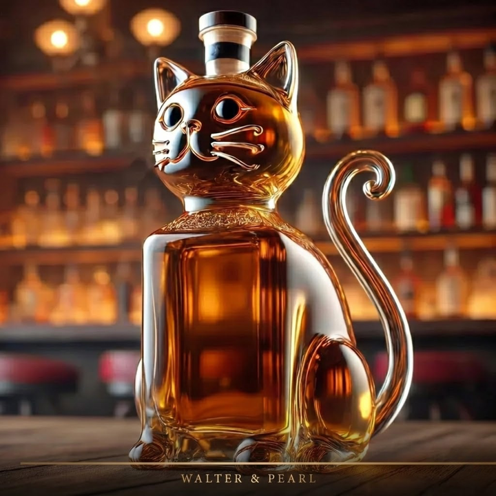 Cat Edition - Whisky Decanter