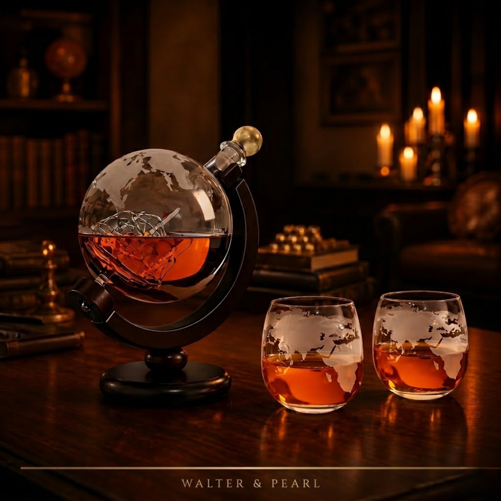 World Map Edition - Whisky Decanter