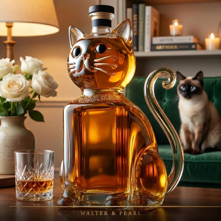 Cat Edition - Whisky Decanter