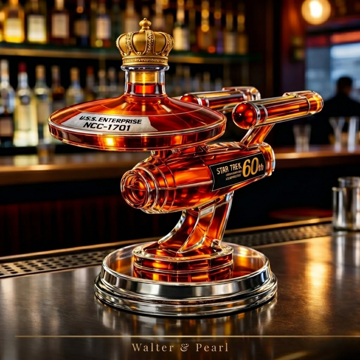 60th Anniversary USS Enterprise - Whisky Decanter