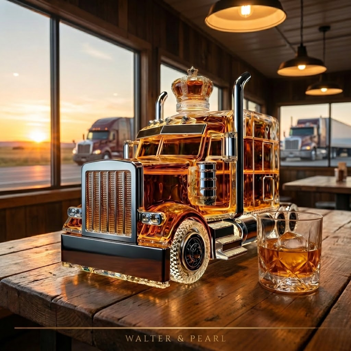 Semi Truck - Whisky Decanter