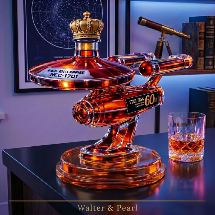 60th Anniversary USS Enterprise - Whisky Decanter