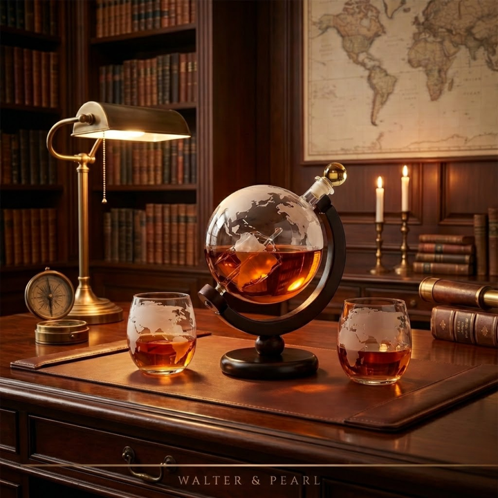 World Map Edition - Whisky Decanter