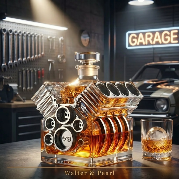 V8 Motor Edition - Whisky Decanter