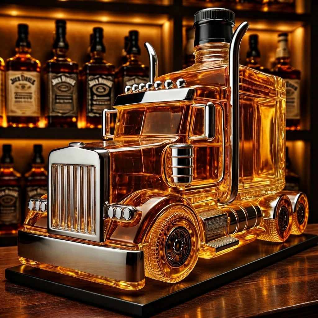 Semi Truck - Whisky Decanter