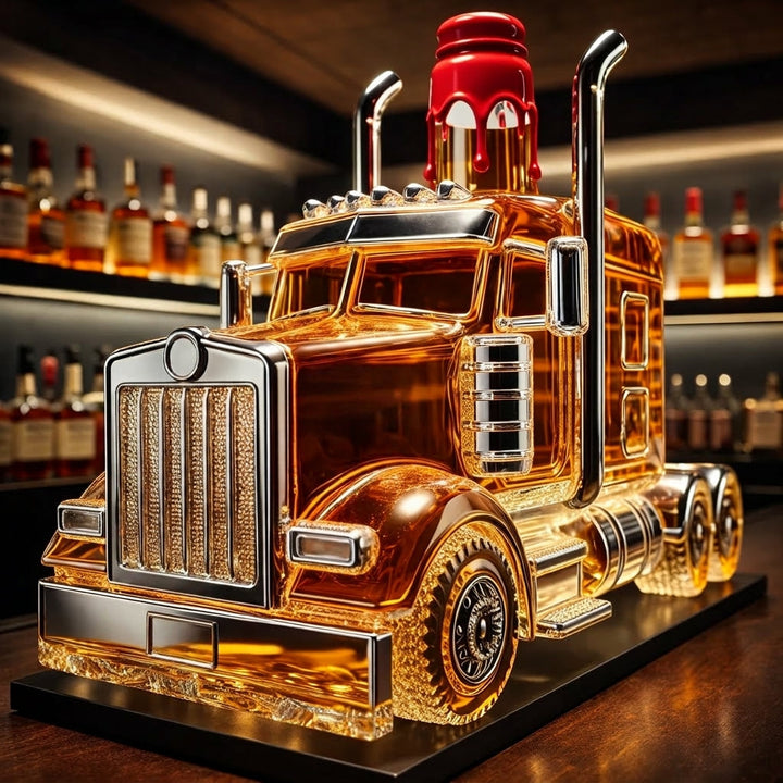 Semi Truck - Whisky Decanter