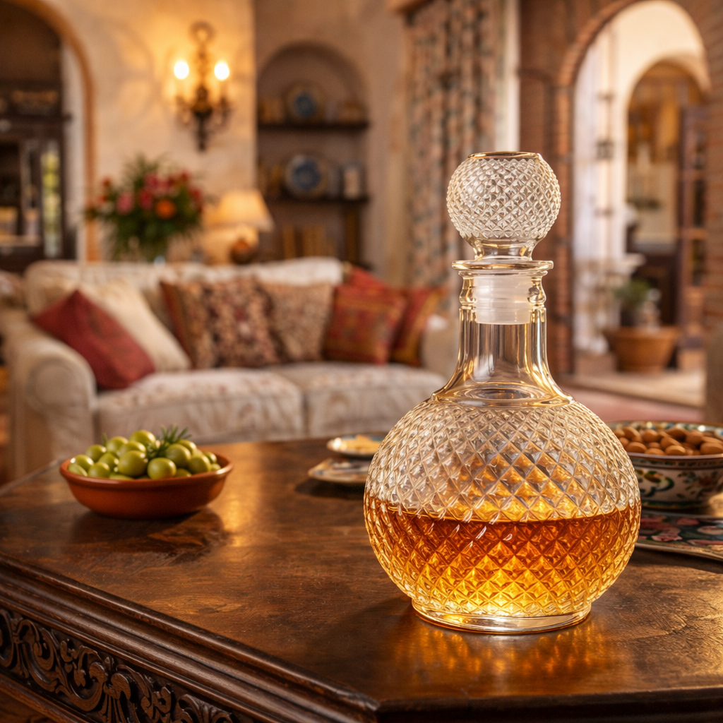 Whiskey Decanter - Diamond Cut