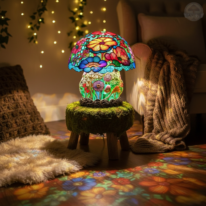 Frosted Mushroom Light