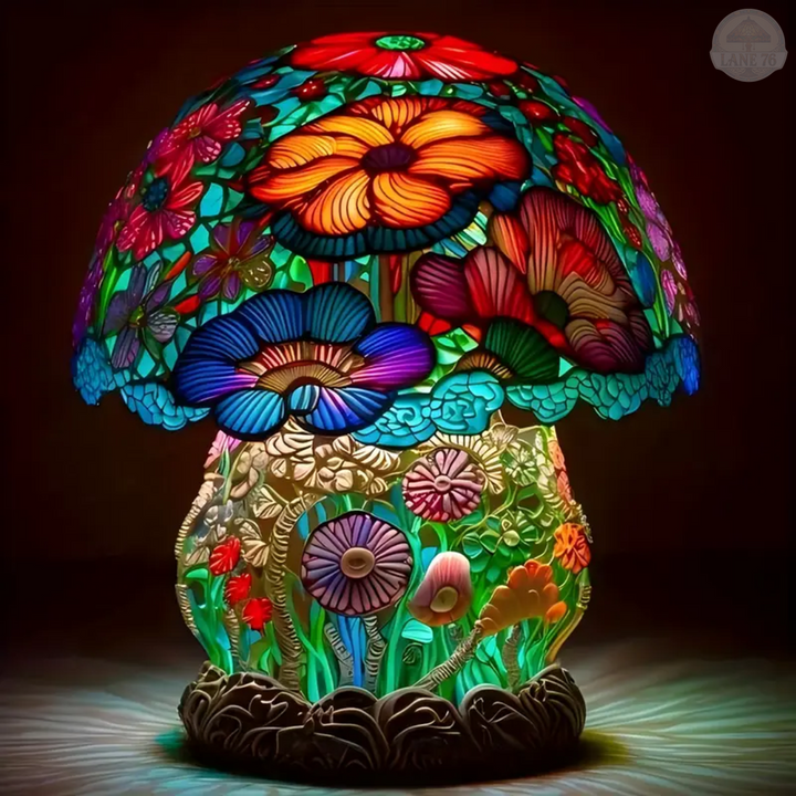 Frosted Mushroom Light