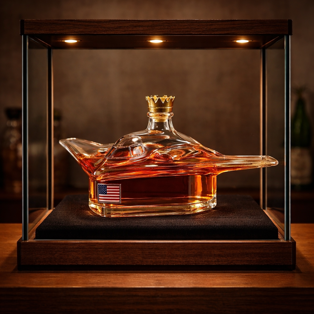 Whiskey Decanter - B-2 Bomber