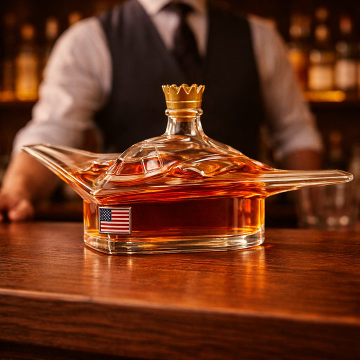 Whiskey Decanter - B-2 Bomber