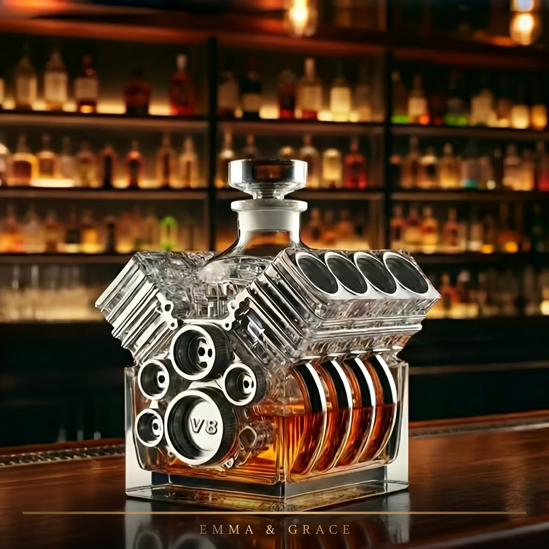 V8 Motor Edition - Whisky Decanter