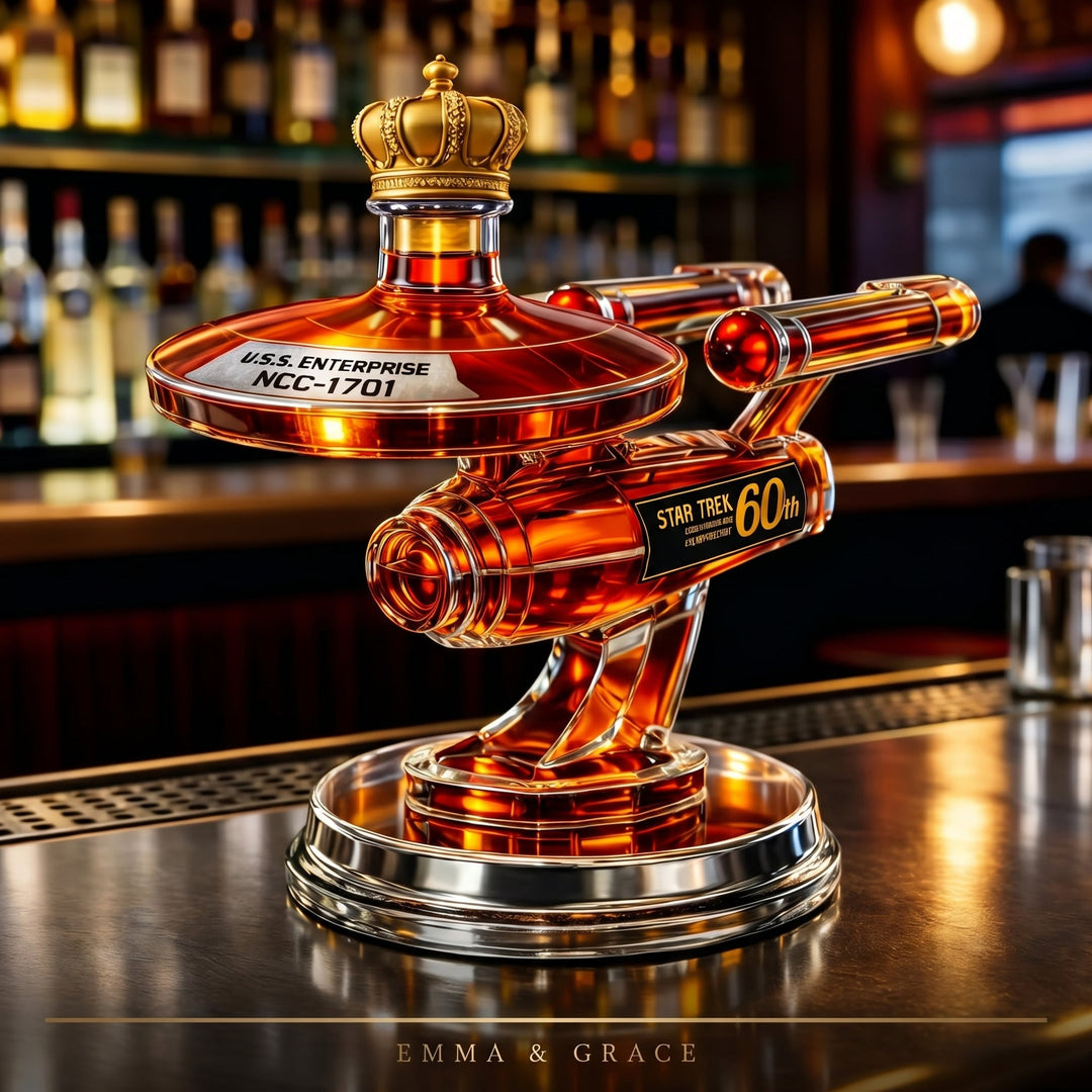 60th Anniversary USS Enterprise - Whisky Decanter