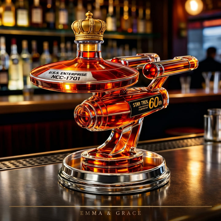 60th Anniversary USS Enterprise - Whisky Decanter