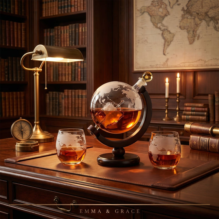 World Map Edition - Whisky Decanter