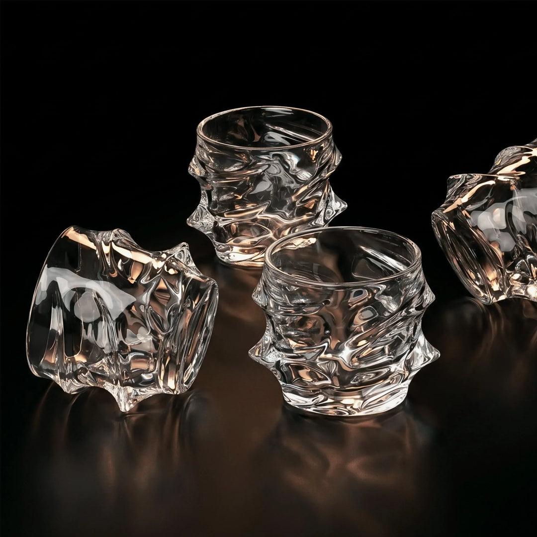Arashi Japanese Crystal Whiskey Glass