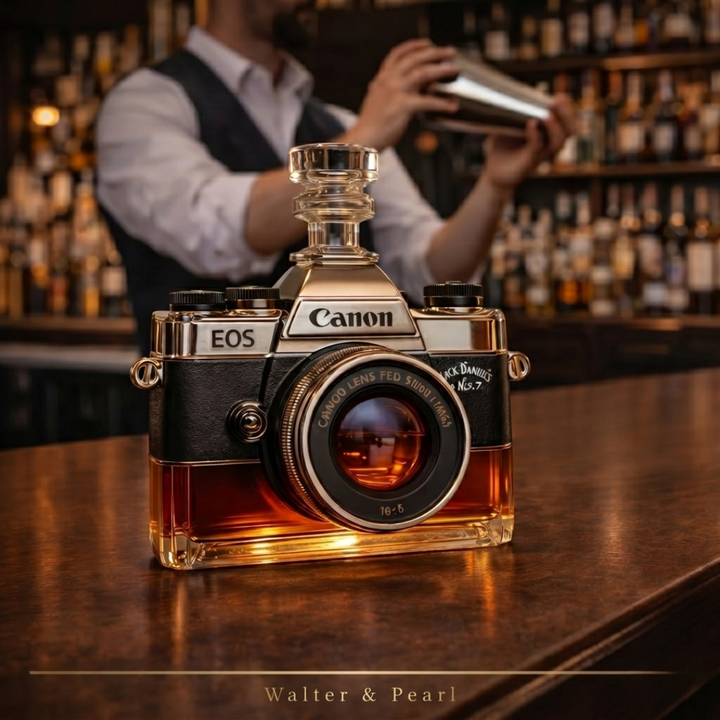 Camera Edition - Whisky Decanter