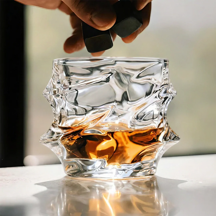 Arashi Japanese Crystal Whiskey Glass