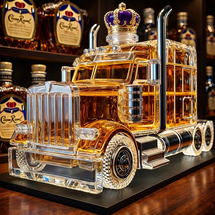 Semi Truck - Whisky Decanter