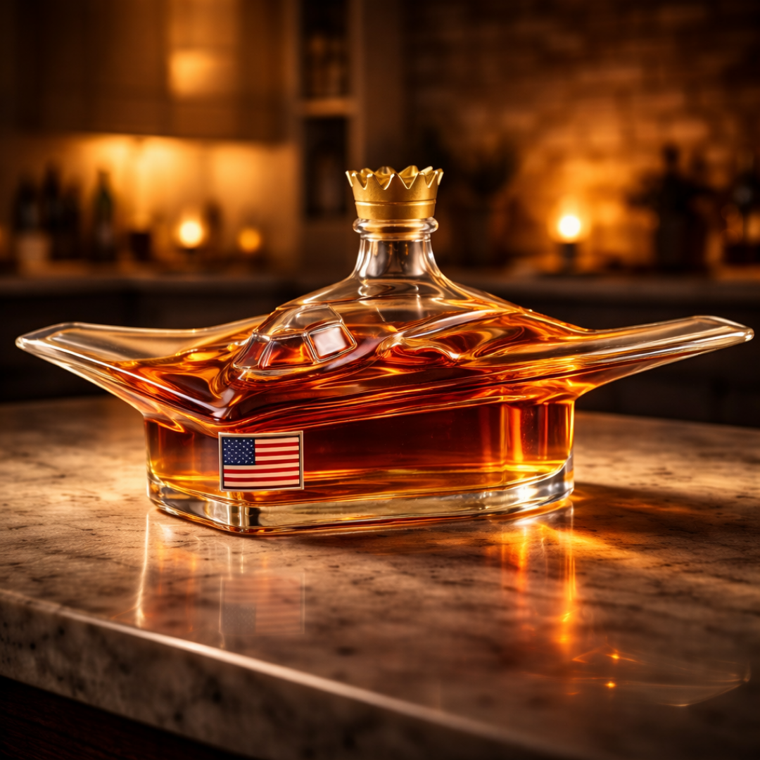 Whiskey Decanter - B-2 Bomber