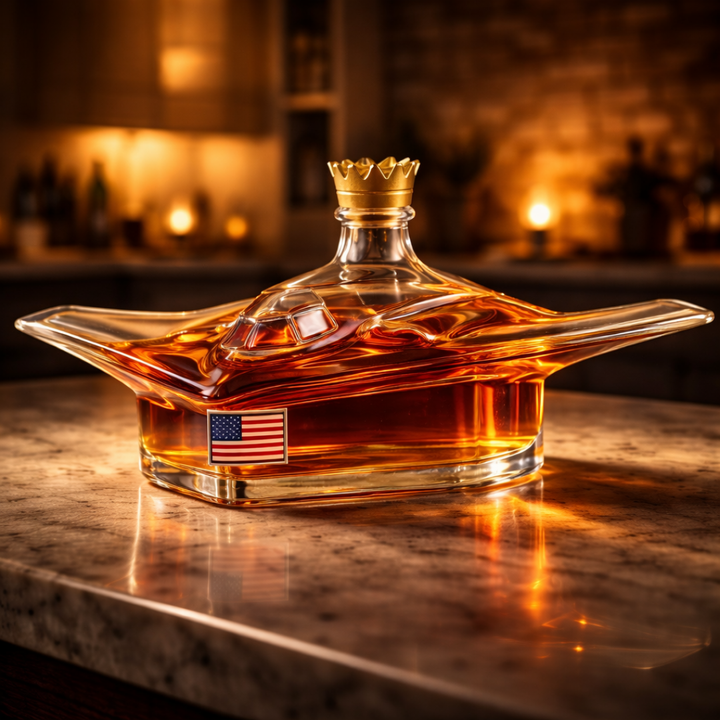 Whiskey Decanter - B-2 Bomber