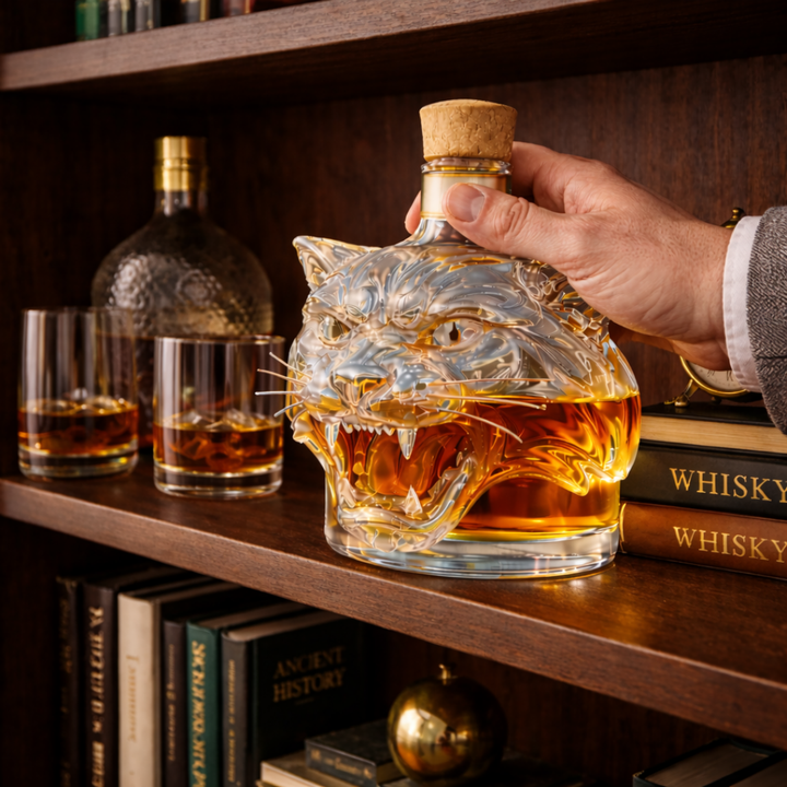 Tiger Edition - Whisky Decanter