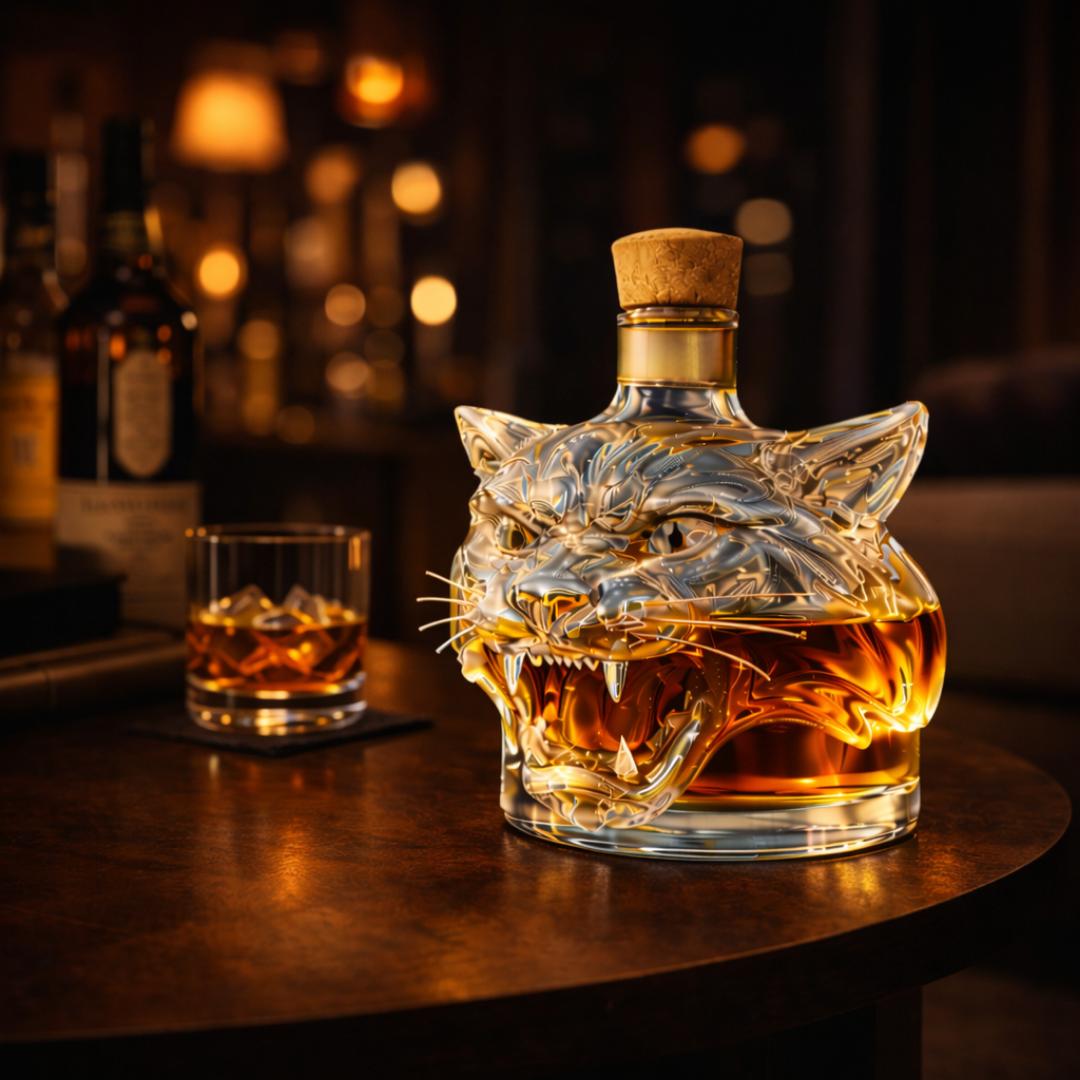 Tiger Edition - Whisky Decanter