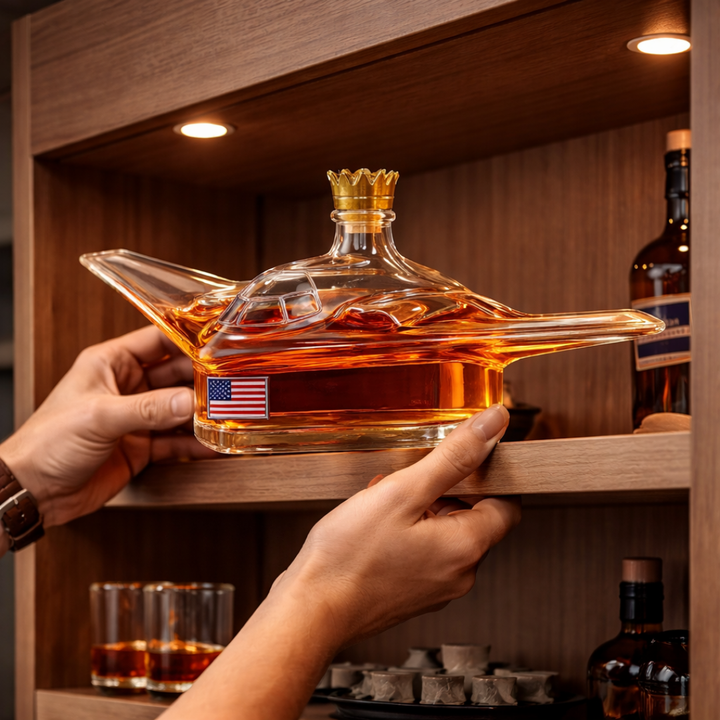 Whiskey Decanter - B-2 Bomber