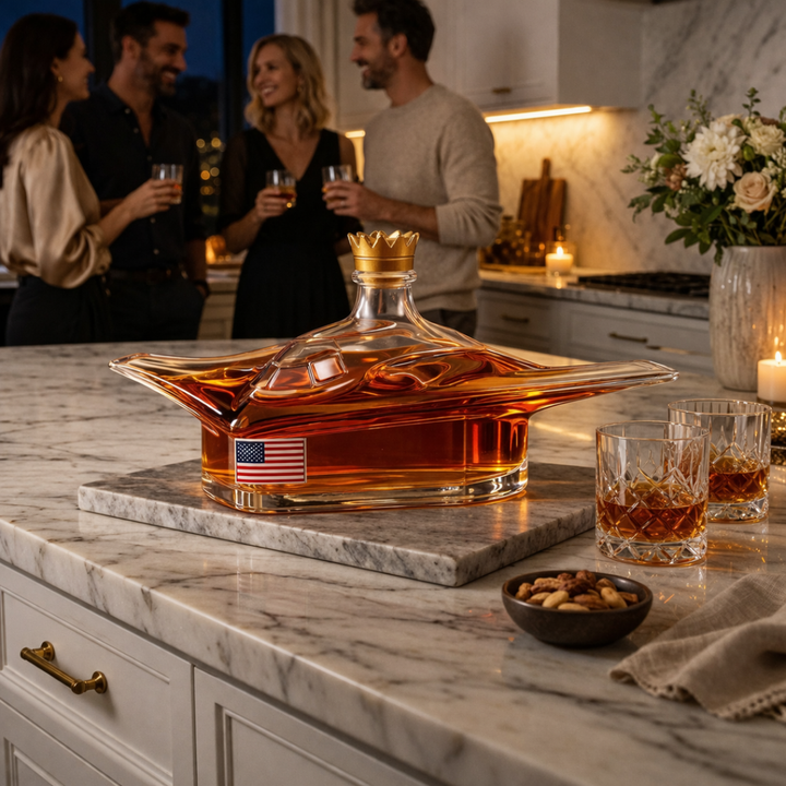 Whiskey Decanter - B-2 Bomber