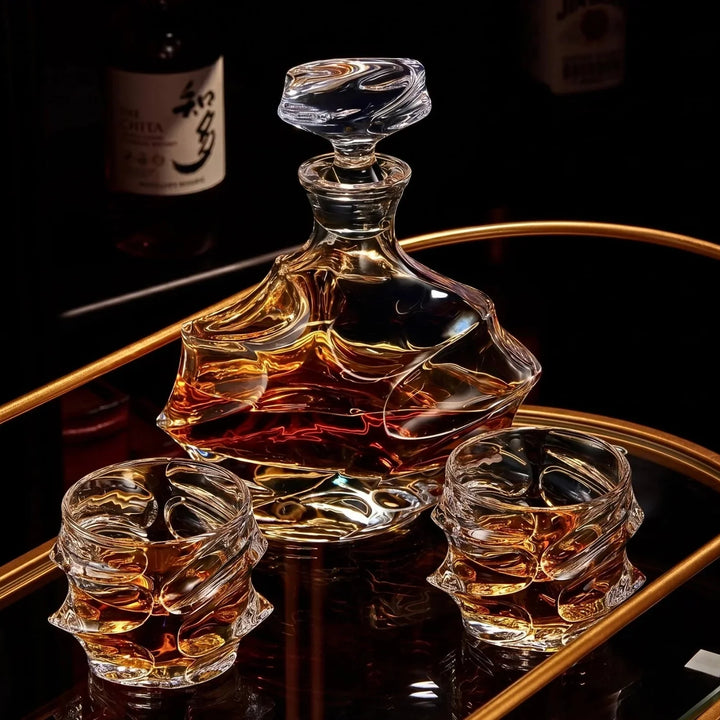 Arashi Japanese Crystal Whiskey Glass