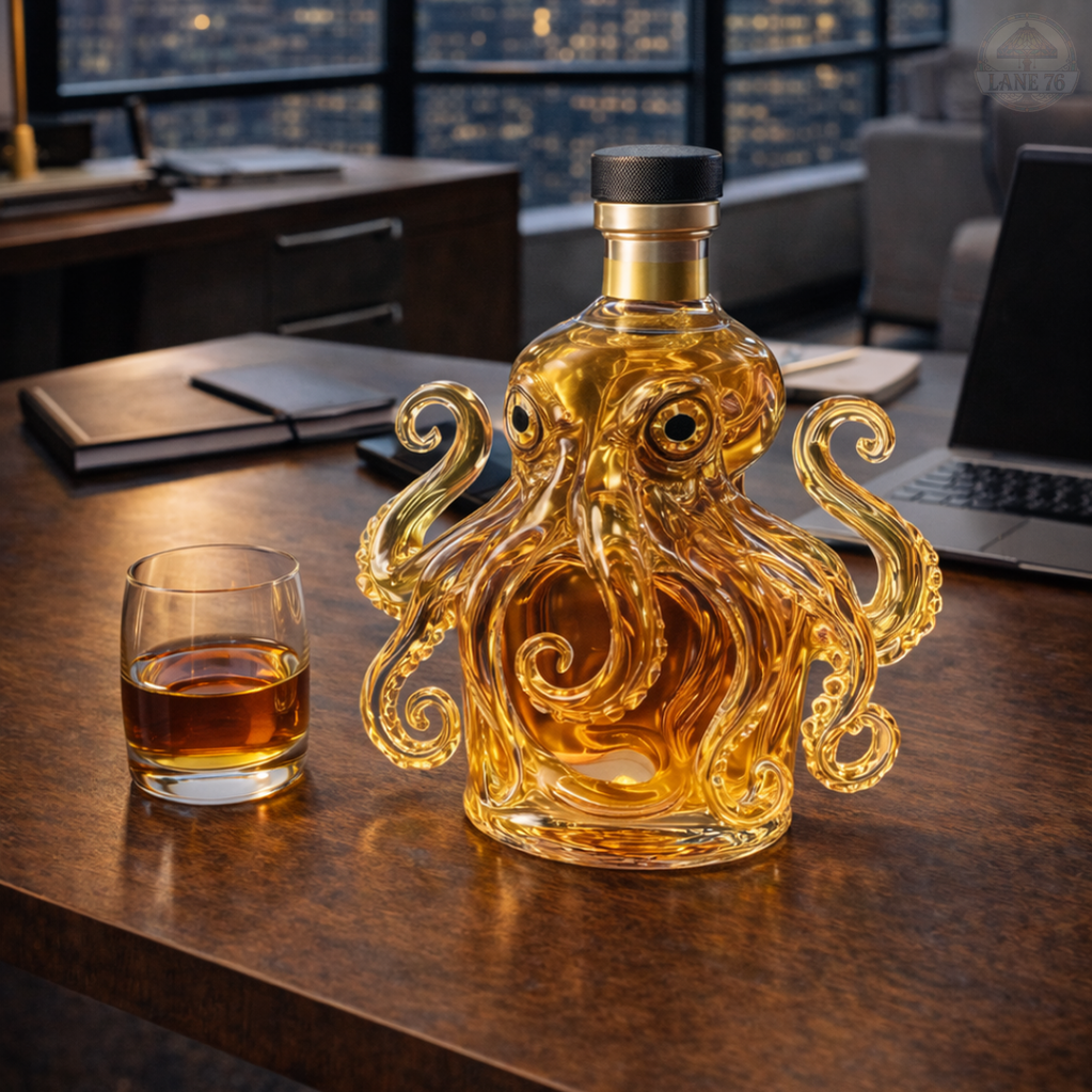 Whiskey Decanter - Octopus Edition