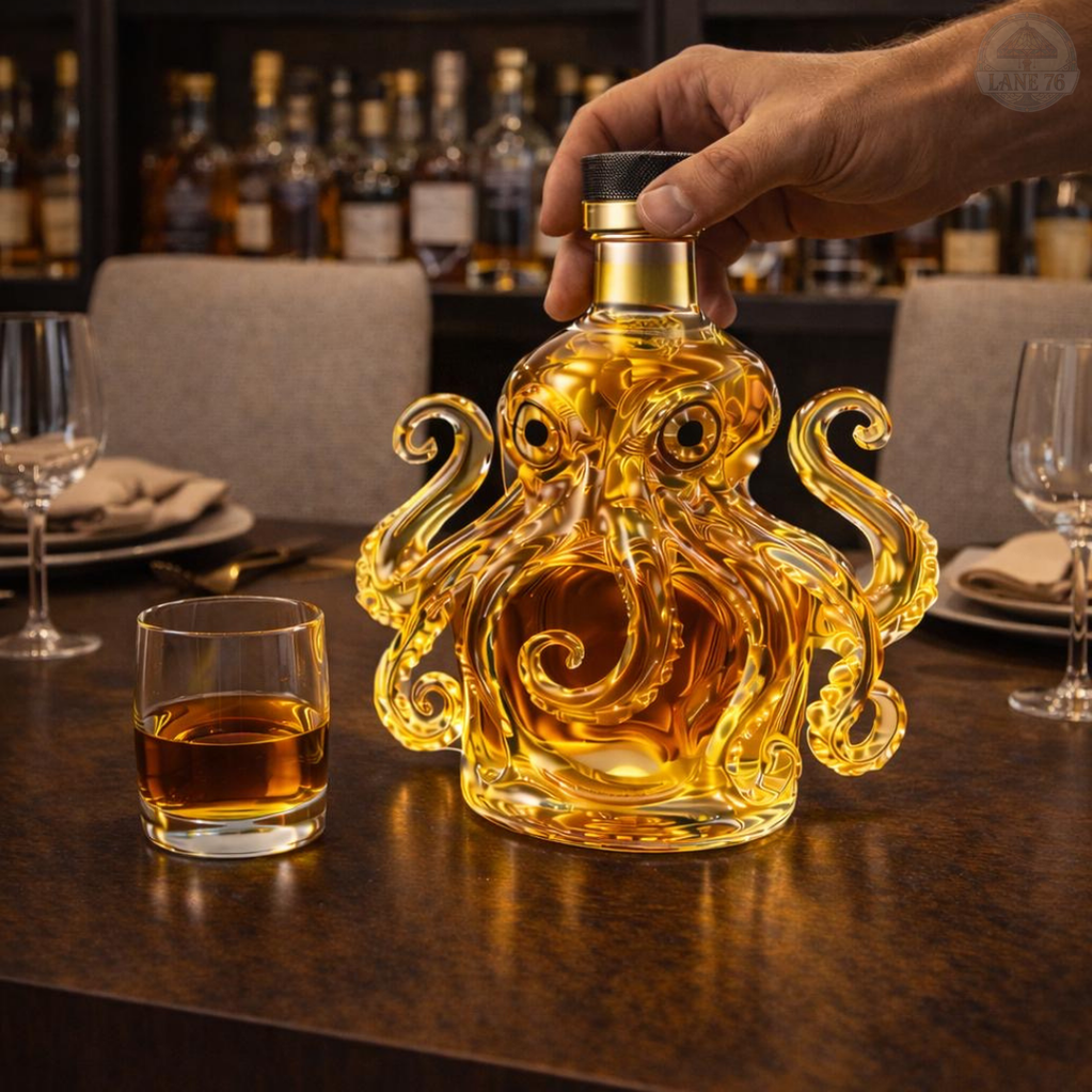 Whiskey Decanter - Octopus Edition