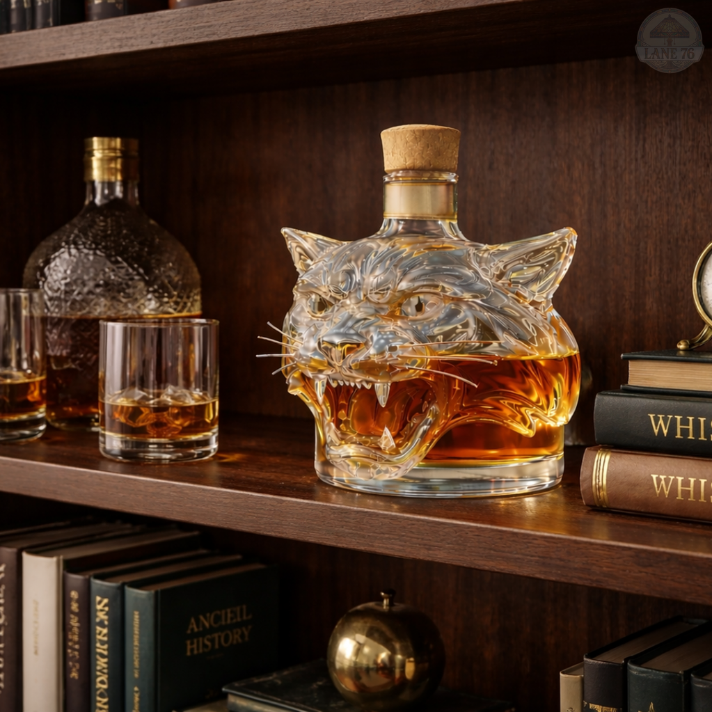 Whiskey Decanter - Tiger Edition