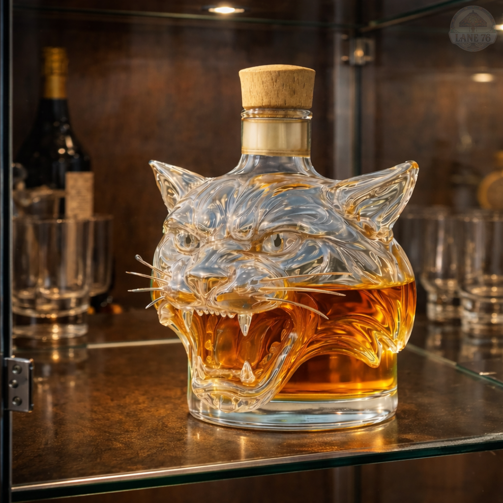 Whiskey Decanter - Tiger Edition