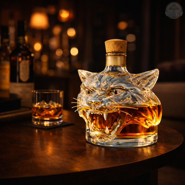 Whiskey Decanter - Tiger Edition