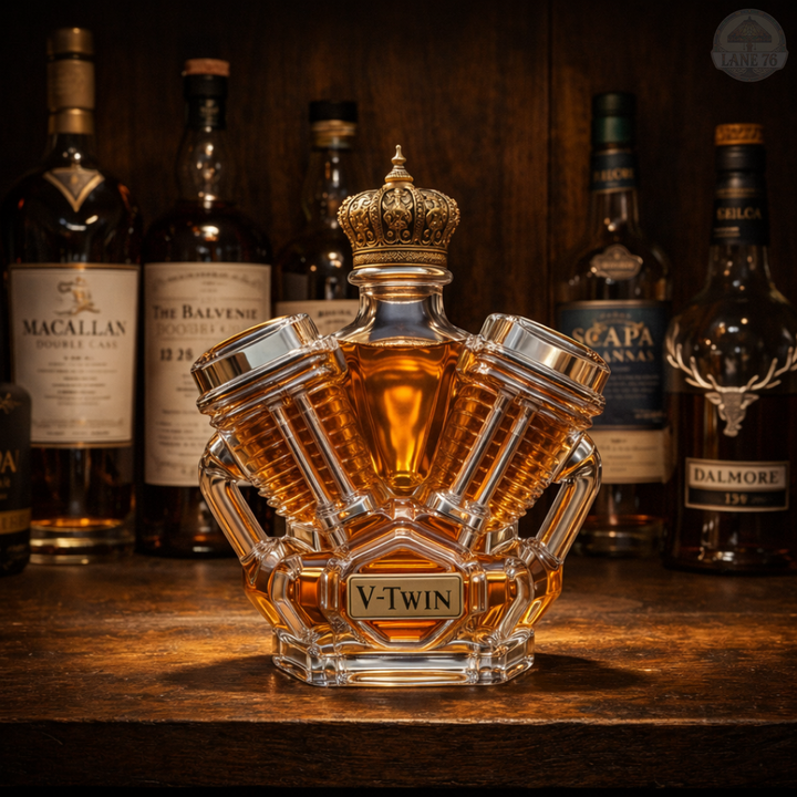 Whiskey Decanter - V-Twin Edition