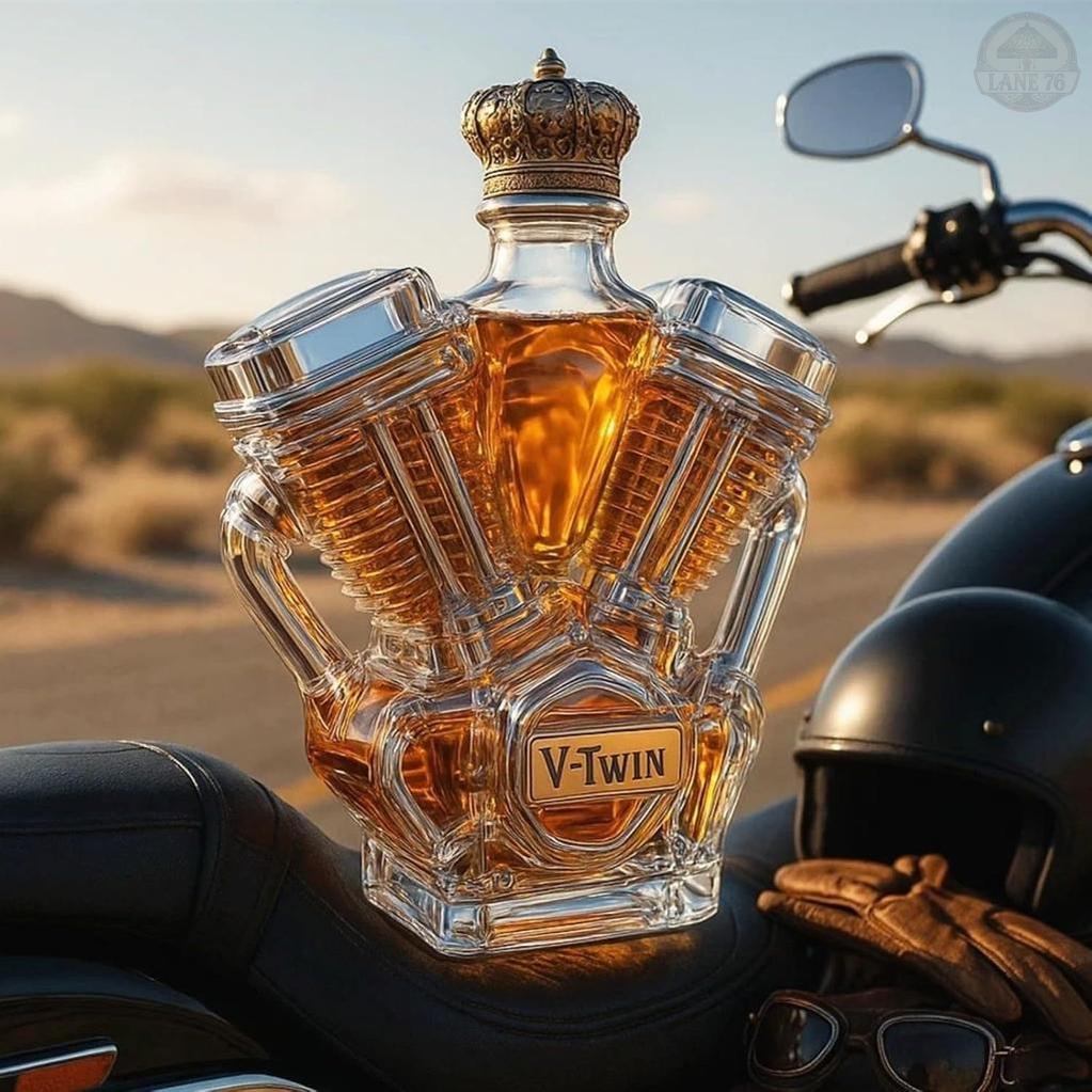 Whiskey Decanter - V-Twin Edition