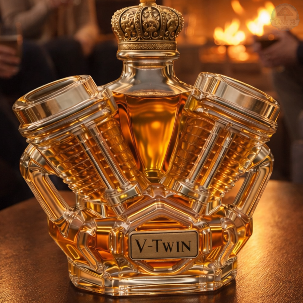 Whiskey Decanter - V-Twin Edition